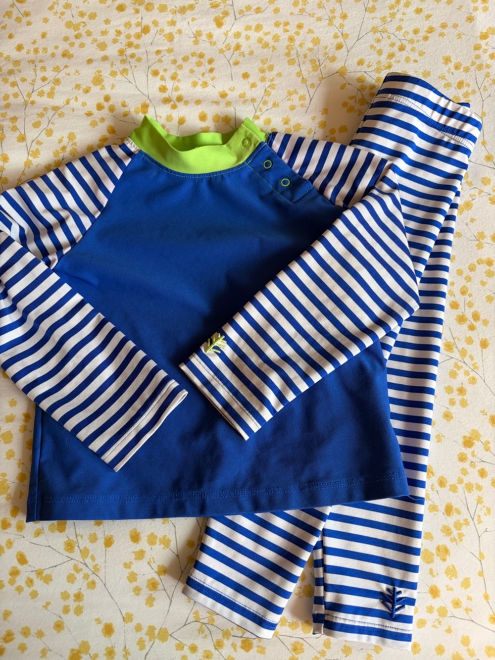 NWOT Coolibar Rash Guard and Swim Tights